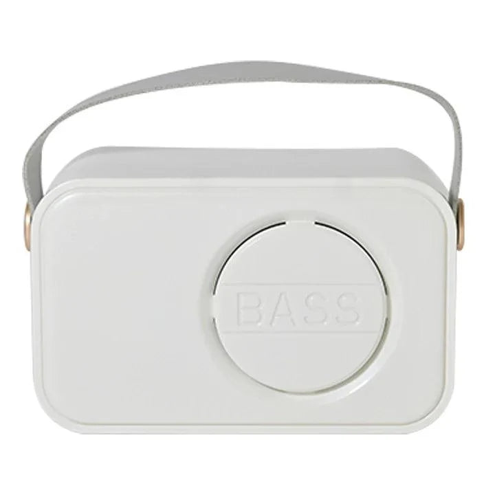 Toreto Retromini Wireless Bluetooth Speaker 14watt with Dual Wireless Karaoke Mic | Fast Charging | Voice Changing Feature | Deep Bass I USB I TWS I Aux I Outdoor Speaker | Carrying Strap - Nalanda Enterprises