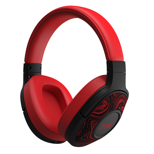 boAt Rockerz 550 | Over Ear Bluetooth Headphones with Upto 20H Playback, 50mm Dynamic Driver, 500mAh Battery - Nalanda Enterprises