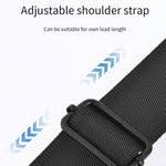 Amzgear WIWU Chest Bag For Men and Women Fashion Messenger Bag For Man Passport wallet with shoulder Strap, Travel cross body bag | Stylish Sling bag| Black - Nalanda Enterprises