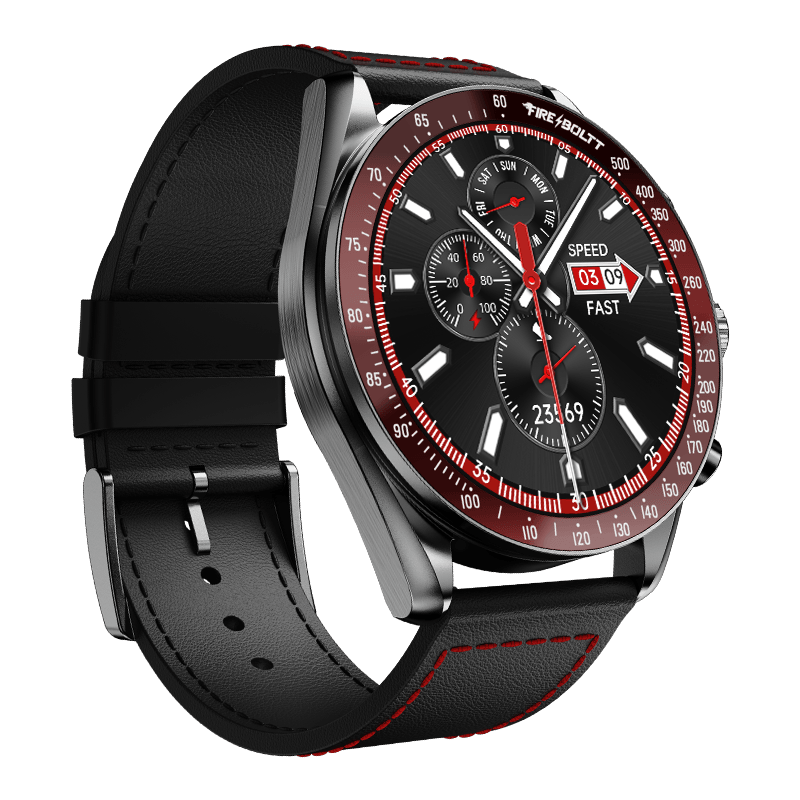 Fire-Boltt Diamond Luxury Stainless Steel Smart Watch with 1.43” AMOLED Screen, 466 * 466 px Resolution, 750 NITS Brightness, Bluetooth Calling, 300 Sports Mode, IP67 Rating - Nalanda Enterprises