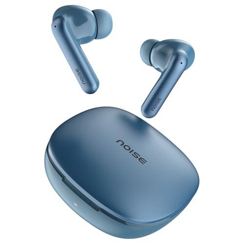 Noise Newly Launched Air Buds Pro 4 in-Ear Truly Wireless Earbuds with Metallic Finish, Hybrid ANC (Upto 40dB), 50H of Playtime, Dual Pairing, Spatial Audio, BT v5.3(Lake Blue) - Nalanda Enterprises