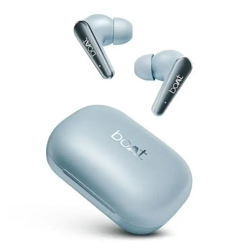 boAt Airdopes 280 ANC Truly Wireless in-Ear Earbuds with 32dB ANC, Ambient Mode, 60HRS Playback, 13mm Drivers, 4 Mics ENx™, in-Ear Detection, ASAP™ Charge,Beast Mode,IPX5 Ear Buds TWS (Active Black) - Nalanda Enterprises