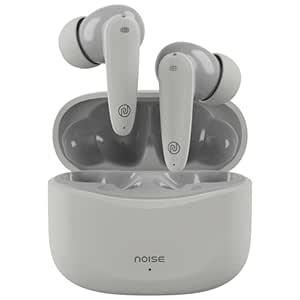 Noise Buds VS106 Truly Wireless in-Ear Earbuds with 50H Playtime, Quad Mic with ENC, Instacharge(10 min=200 min),Ultra-Low Latency(up to 40ms), 10mm Driver, and BT v5.3 (Cloud White) - Nalanda Enterprises
