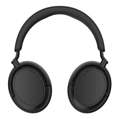 Sennheiser Accentum Plus Wireless Bluetooth Over Ear Headphones-Designed in Germany with Quick-Charge,50H Battery(with ANC),Adaptive Hybrid ANC,Sound Personalization and 2 Yr Warranty-Black - Nalanda Enterprises