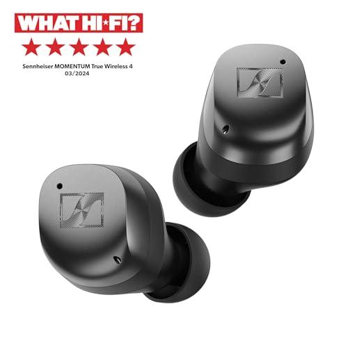 Sennheiser Momentum True Wireless 4 with Bluetooth5.4 & AURACAST Technology, 30Hr Battery Life, Qualcomm Lossless CD-Quality Audio, Intelligent Adaptive ANC, Qi Fast Charge, German brand-2yr Warranty - Nalanda Enterprises