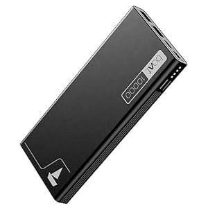 boAt Energyshroom PB300 Powerbank with 10000mAh Battery, 22.5w Fast Charging, 12-Layer Smart IC Protection, LED Indicators and Aluminum Alloy Casing(Carbon Black) - Nalanda Enterprises