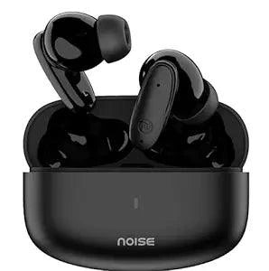 Noise Buds Connect Truly Wireless in Ear Earbuds with 50H Playtime, Quad Mic with ENC, Instacharge(10 min=120 min), 13mm Driver, Hyper Sync, and BT v5.2 (Carbon Black) - Nalanda Enterprises