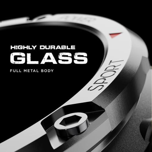 Fire-Boltt Armour, Sporty Rugged Outdoor Smart Watch with a 1.6" High-Resolution HD Display, Shockproof Metal Body, Bluetooth Calling 600 mAh Battery - Nalanda Enterprises