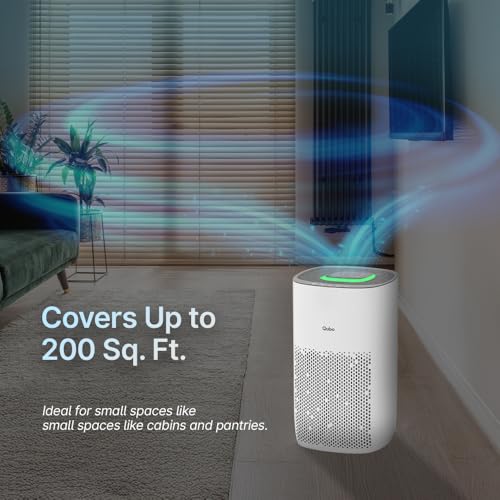 Qubo Smart Air Purifier Q200 for Home by Hero Group | 200 Sqft | 99.99% Allergen Removal | HEPA H13 | 9000 Hrs Filter Life | App & Voice Control | Energy Saving | Ultra-Quiet BLDC Motor (White)|B0CMH94KPM
