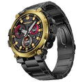 Fire-Boltt Dominian 36.3mm (1.43 inch) AMOLED Display, Stainless Steel Design, 466 * 466 px Resolution, Bluetooth Calling, Multiple Sports Modes, Health Mode, IP67, Weather Updates
