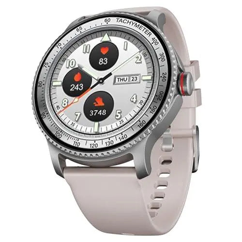 boAt Lunar Discovery w/ 1.39" (3.5 cm) HD Display, Turn-by-Turn Navigation, DIY Watch Face Studio, Bluetooth Calling, Emergency SOS, QR Tray, Smart Watch for Men & Women(Active Black) - Nalanda Enterprises