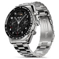 Fire-Boltt Moonwatch 36.3mm (1.43 inch) AMOLED Display, Wireless Charging, Metallic Frame, Stainless Steel Luxury Straps, Complete Health Suite, Bluetooth Calling, Sports Modes