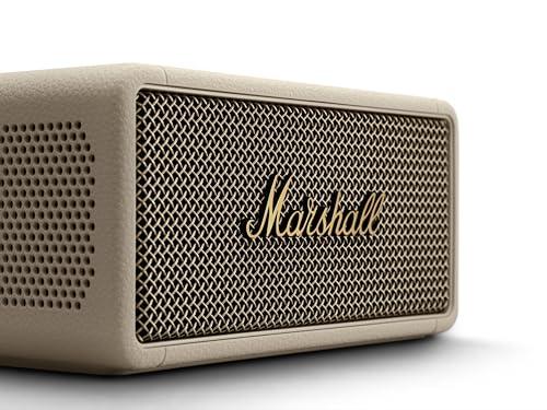 Marshall Middleton Portable Bluetooth Speaker with 20+ Hours of Portable Playtime, 360° Sound, Dust & Waterproof (IP67) - Cream - Nalanda Enterprises