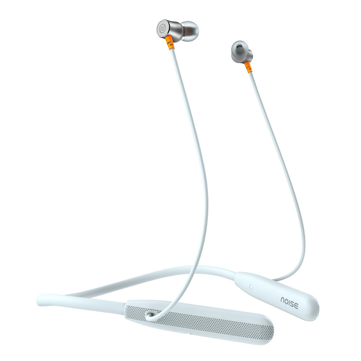 Noise Airwave Bluetooth in Ear Neckband with 50H of Playtime, 3 EQ Modes, ENC for Calling, Low Latency(Upto 50ms), 10mm Driver, BT v5.3(Jet Black) - Nalanda Enterprises