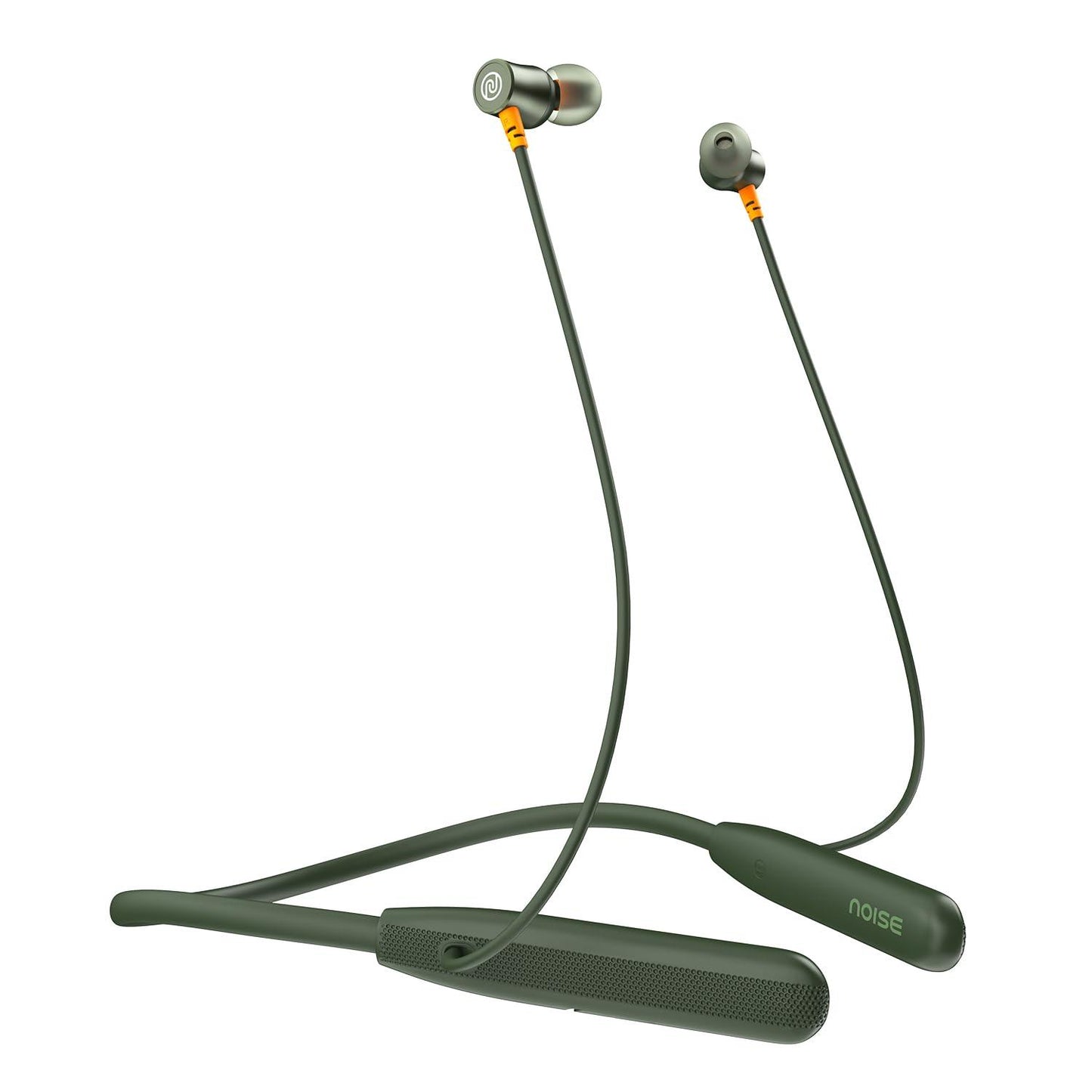 Noise Airwave Bluetooth in Ear Neckband with 50H of Playtime, 3 EQ Modes, ENC for Calling, Low Latency(Upto 50ms), 10mm Driver, BT v5.3(Jet Black) - Nalanda Enterprises