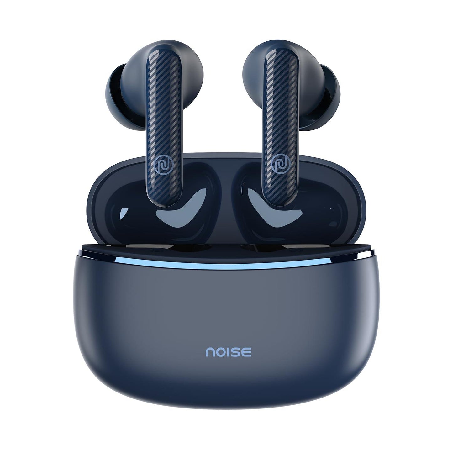 Noise Aura Buds in-Ear Truly Wireless Earbuds with 60H of Playtime, Quad Mic with ENC, Dual Device Pairing, Instacharge(10 min=150 min),12mm Polymer Composite Driver,BT v5.3(Aura White) - Nalanda Enterprises