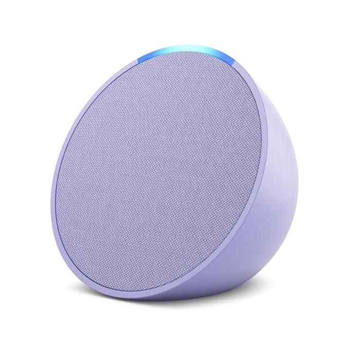Amazon Echo Pop| Smart speaker with Alexa and Bluetooth| Loud sound, balanced bass, crisp vocals - Nalanda Enterprises