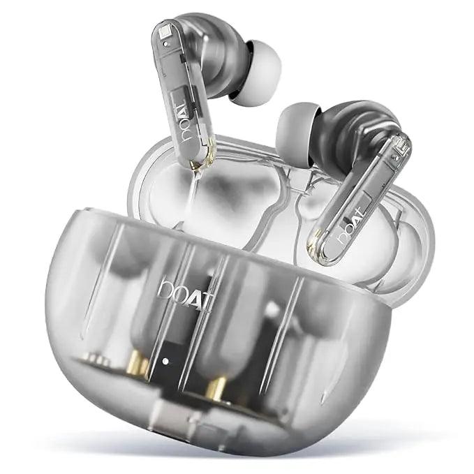 boAt Airdopes 191 ANC, 32dB ANC, Ambient Mode, 60HRS Battery, 4Mics ENx, in-Ear Detection, IWP Tech, Fast Charge, v5.3 Bluetooth Earbuds, TWS Ear Buds Wireless Earphones with mic - Nalanda Enterprises