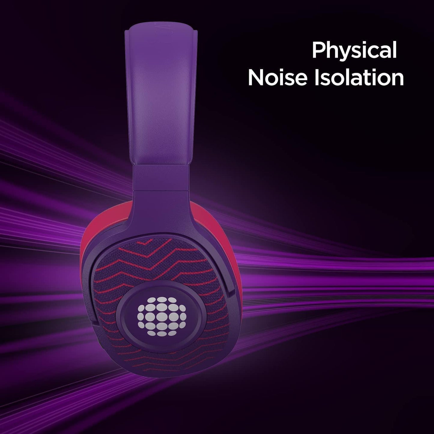 boAt Rockerz 551ANC Hybrid Active Noise Cancellation Headphones with Up to 100H Playtime, ASAP™ Charge, Ambient Sound Mode &Dual EQ Modes, ENx™ Technology(Stellar Black) - Nalanda Enterprises