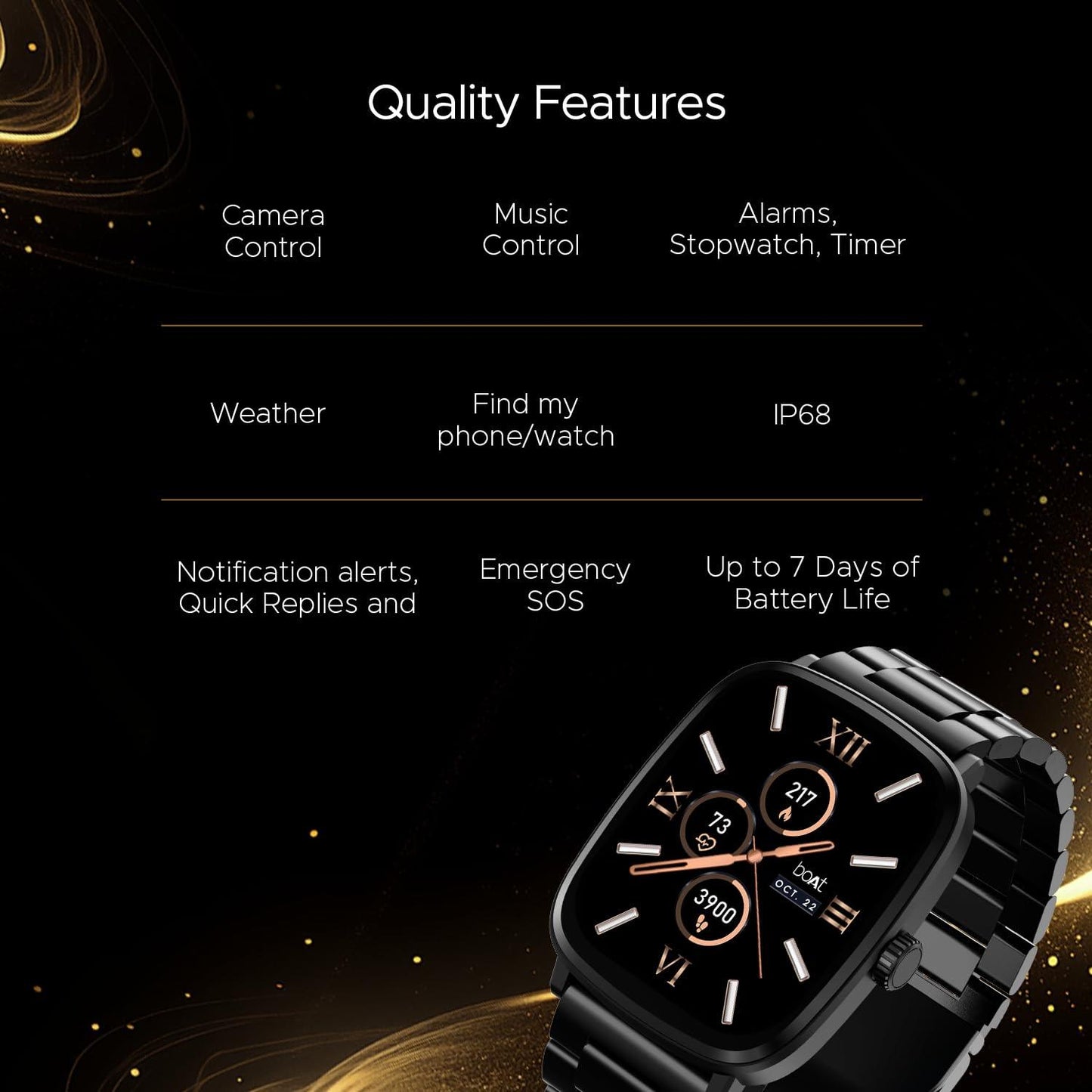 boAt Ultima Regal Smart Watch - Nalanda Enterprises