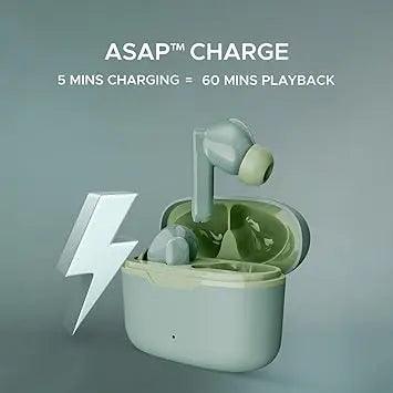 boAt Airdopes Ultra Plus TWS in Ear Earbuds with 50 HRS Playback, 4-MIC ENx Technology & ASAP Charge - Nalanda Enterprises