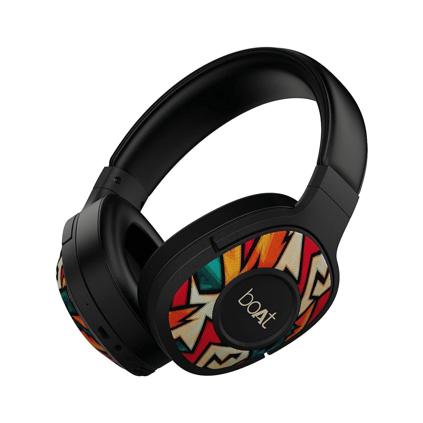 boAt Rockerz 551ANC Hybrid Active Noise Cancellation Headphones with Up to 100H Playtime, ASAP™ Charge, Ambient Sound Mode &Dual EQ Modes, ENx™ Technology(Stellar Black) - Nalanda Enterprises