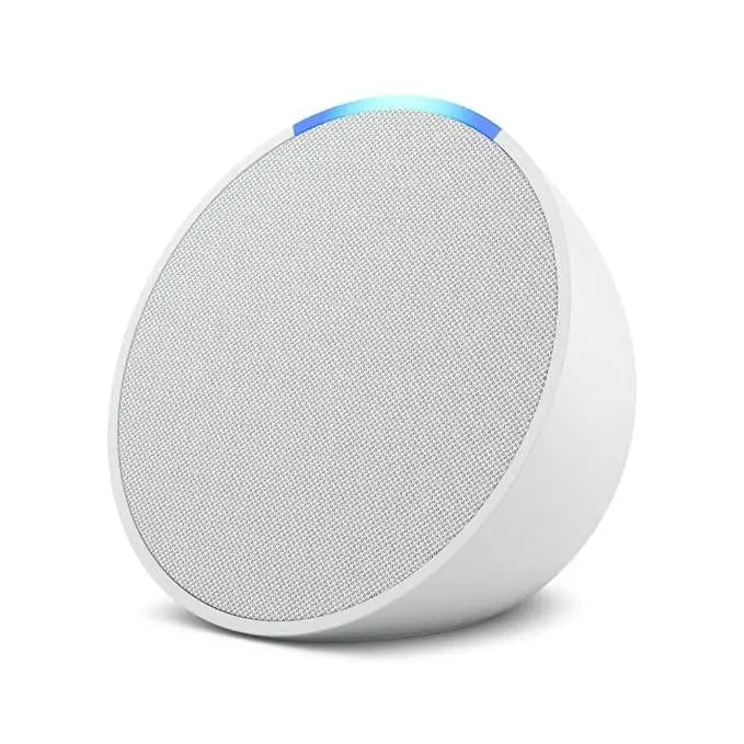 Amazon Echo Pop| Smart speaker with Alexa and Bluetooth| Loud sound, balanced bass, crisp vocals - Nalanda Enterprises