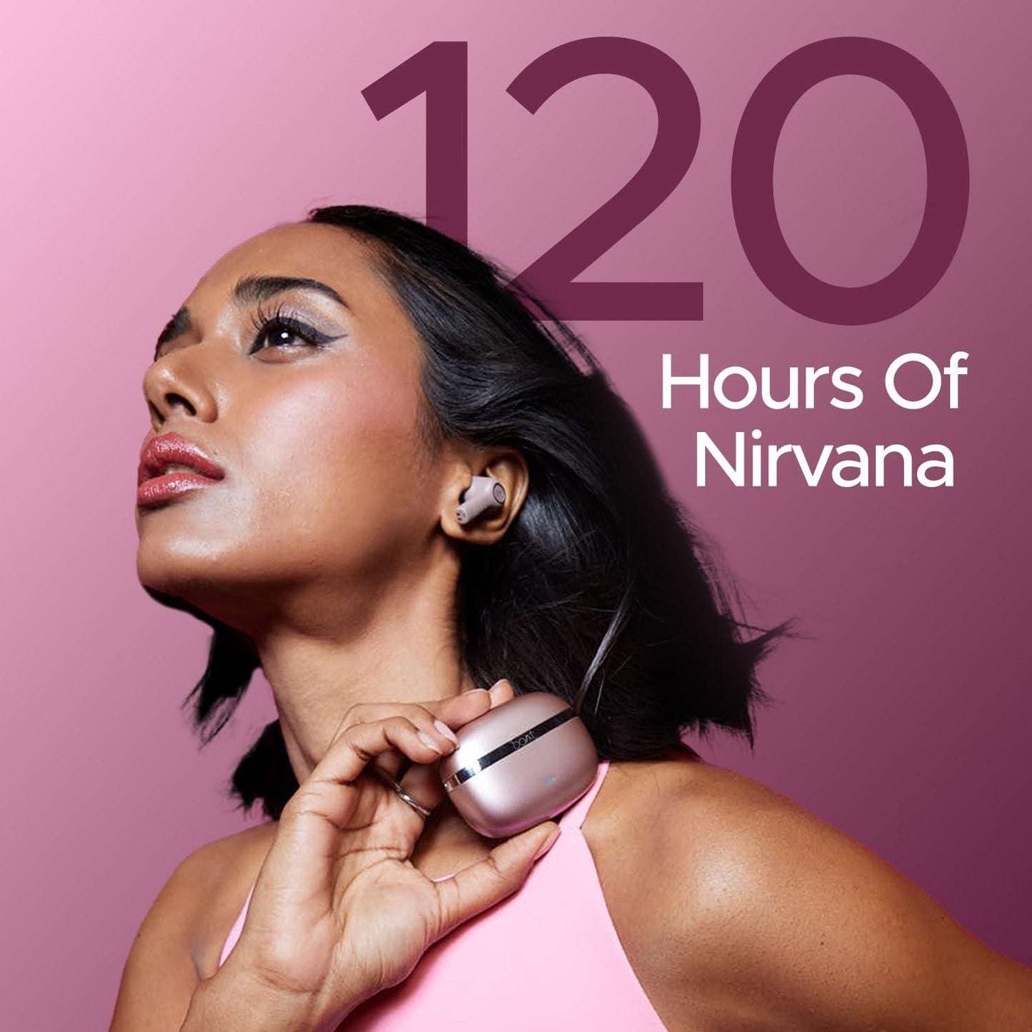 boAt Nirvana Ion ANC Pro Truly Wireless in Ear Ear Buds w/Hi-Res Audio w/LDAC, Upto 32 dB ANC, 120 Hrs Playback, Crystal Bionic Sound Powered by HiFi, ENx Tech, Hearables App(Blazing Comet) - Nalanda Enterprises