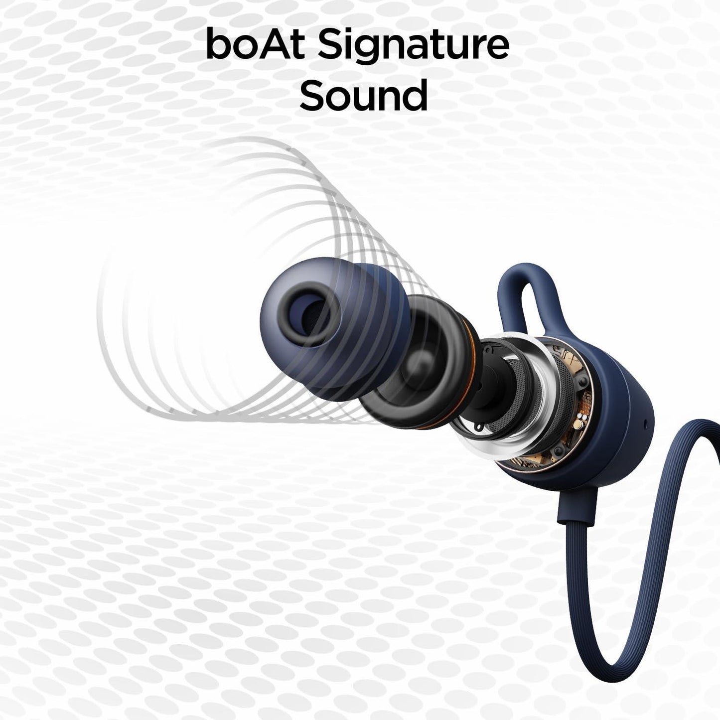 boAt Rockerz 109 Bluetooth Neckband with 40 hrs Playback,ENx Technology, Beast Mode (60ms), Magnetic Buds, Dual Pairing, ASAP Charge, IPX5 Water Resistance(Active Black) - Nalanda Enterprises