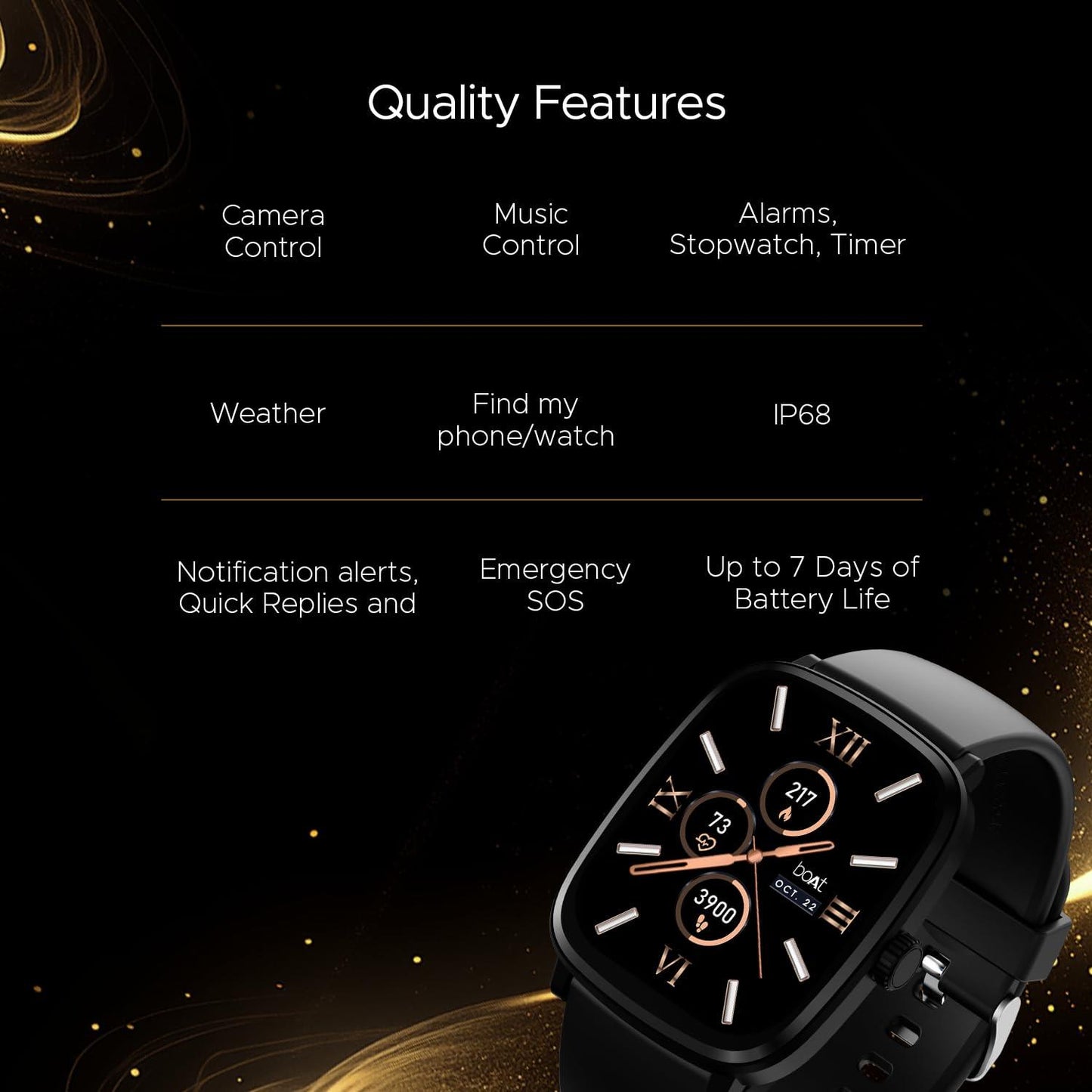 boAt Ultima Regal Smart Watch - Nalanda Enterprises