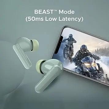 boAt Airdopes Ultra Plus TWS in Ear Earbuds with 50 HRS Playback, 4-MIC ENx Technology & ASAP Charge - Nalanda Enterprises