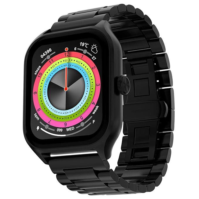 Fire-Boltt Solaris 1.78” AMOLED Always-on Display with 368 * 448 px Resolution, 123 Sports Mode, IP68 Water-Resistant, Long-Lasting Battery Life and Comprehensive Health Tracking - Nalanda Enterprises