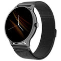 Noise Twist Go Round dial Smartwatch with BT Calling, 1.39" Display, Metal Build, 100+ Watch Faces, IP68, Sleep Tracking, 100+ Sports Modes, 24/7 Heart Rate Monitoring (Black Link)