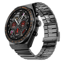 Fire-Boltt Spacewatch 36.3mm (1.43 inch) AMOLED Display, Wireless Charging, Metallic Frame, Stainless Steel Luxury Straps, Complete Health Suite, Bluetooth Calling, Sports Modes