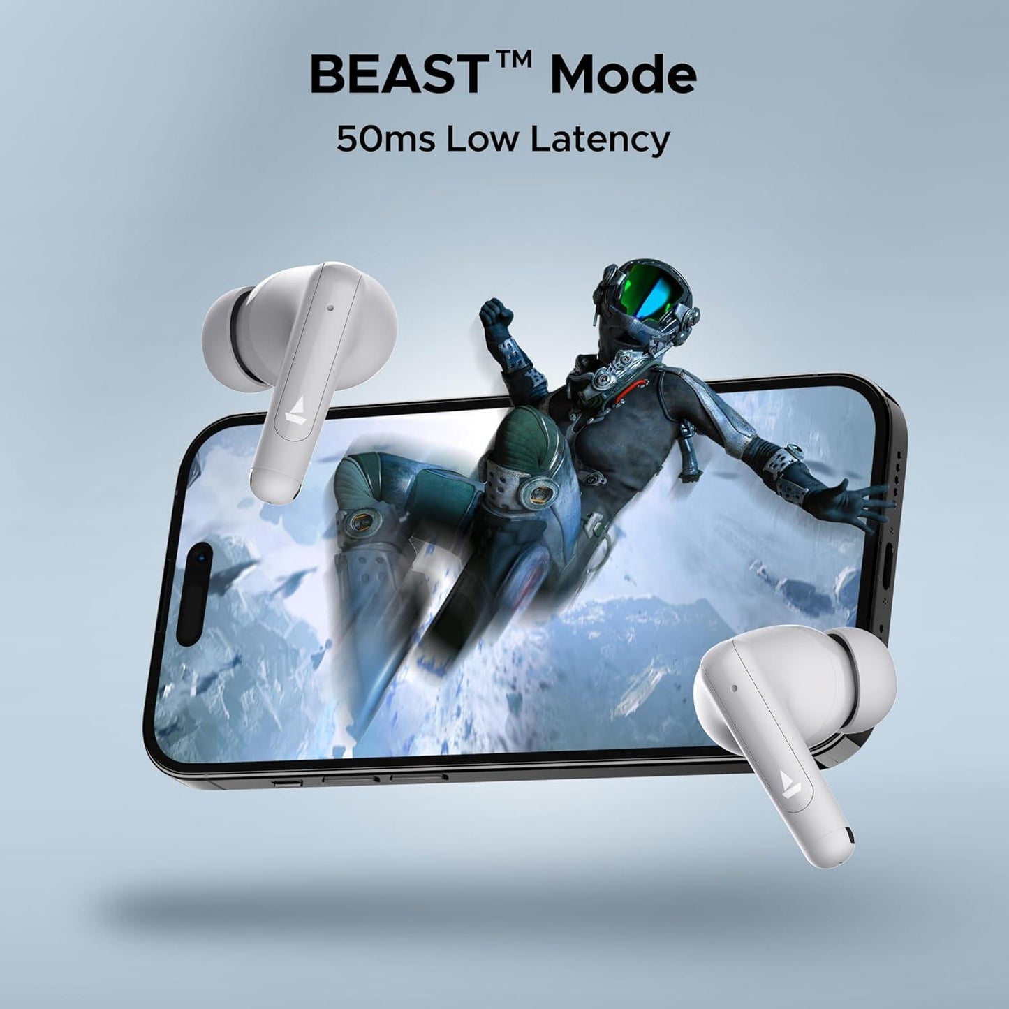 boAt Airdopes Unity ANC TWS in Ear Earbuds with Up to 50 Hours Total Playback, ANC Upto 32 dB, Dual Mics with ENx Tech, IPX5 Rating, IWP Tech and ASAP Charge(Black) - Nalanda Enterprises