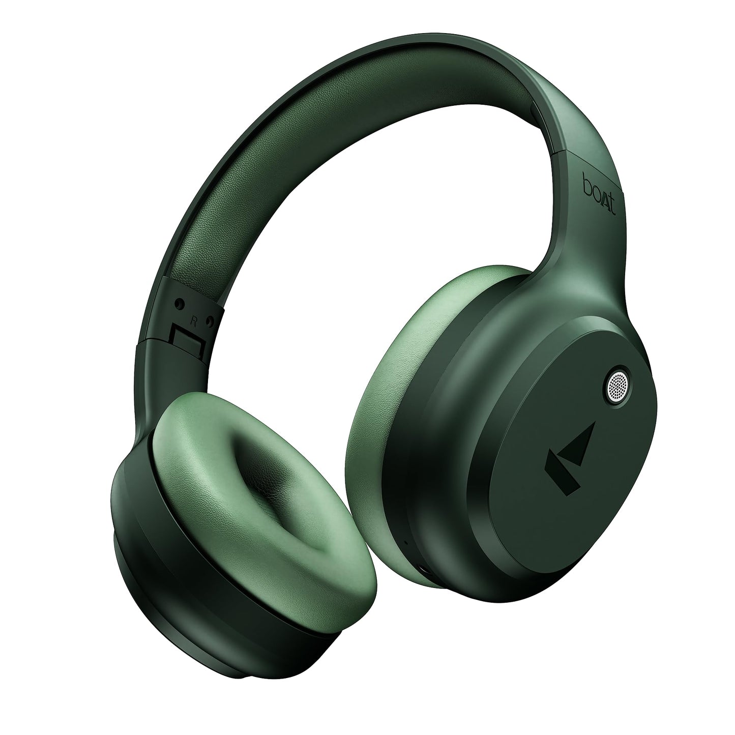 boAt Rockerz 421 (2025 Launch), 40Hrs Battery, Low Latency(40ms), 40mm Drivers, ENx Technology, Integrated Controls, v5.4 Bluetooth Headphones, Wireless Headphone with Mic (Black Sabre)