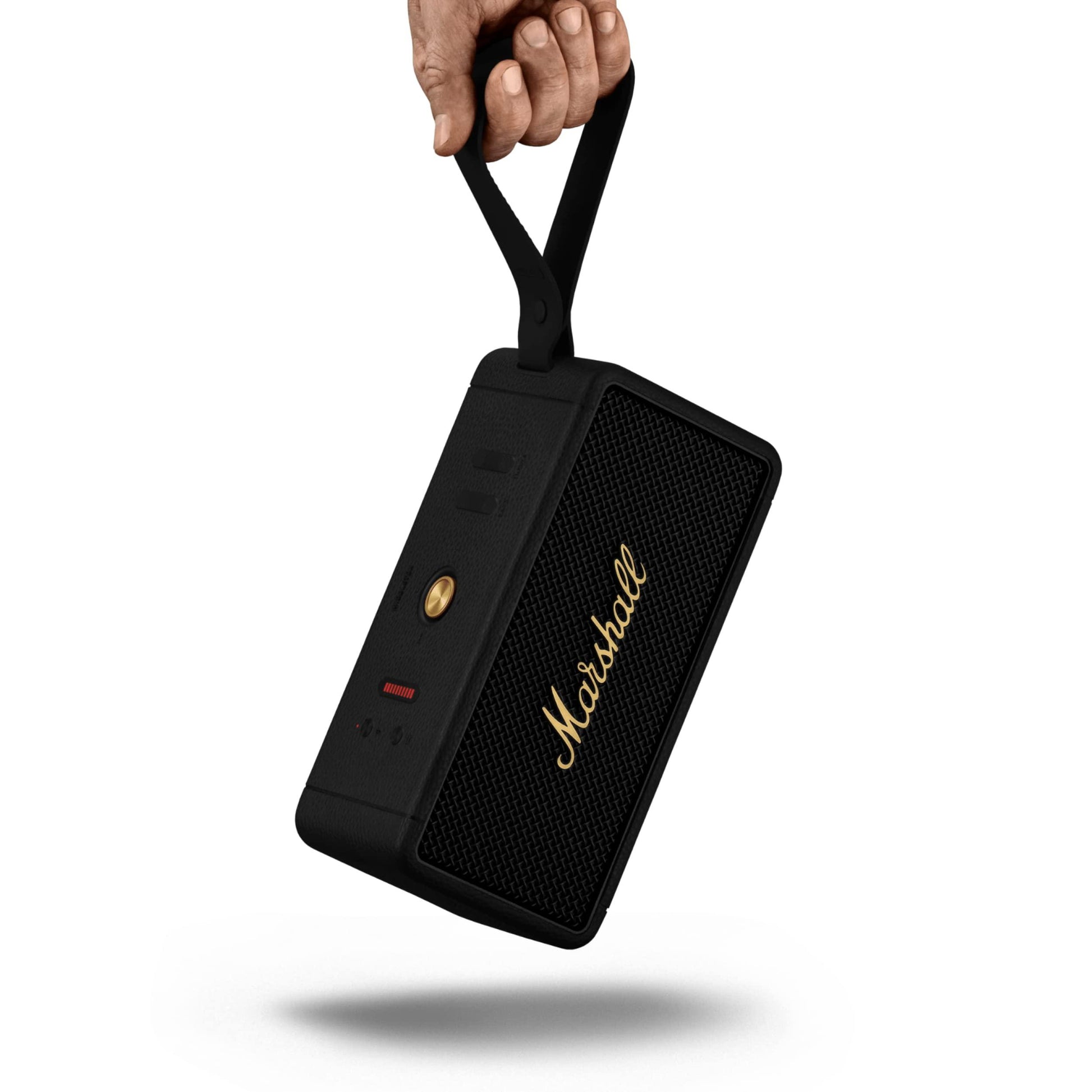 Marshall Middleton Portable Bluetooth Speaker with 20+ Hours of Portable Playtime, 360° Sound, Dust & Waterproof (IP67) - Cream - Nalanda Enterprises
