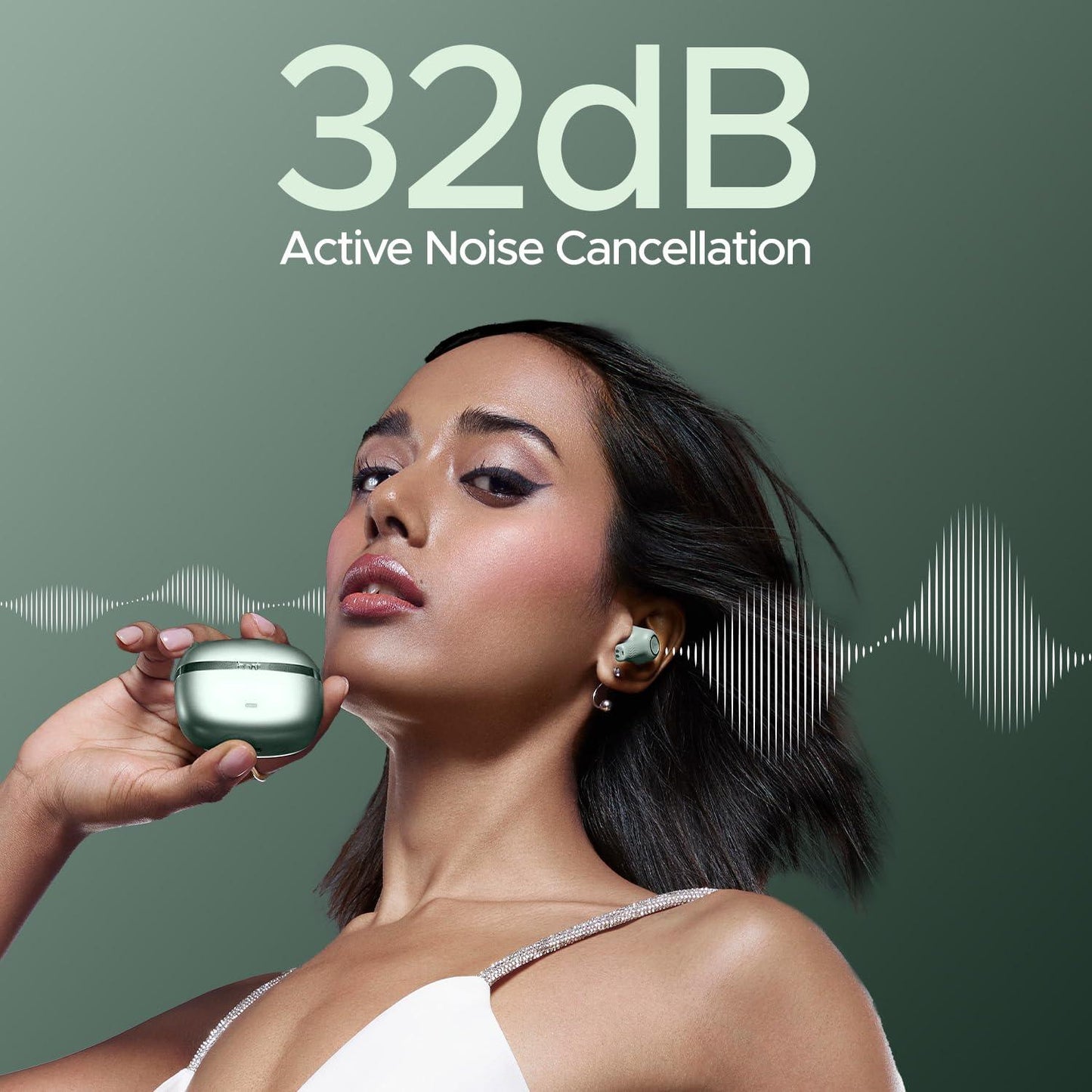 boAt Nirvana Ion ANC Pro Truly Wireless in Ear Ear Buds w/Hi-Res Audio w/LDAC, Upto 32 dB ANC, 120 Hrs Playback, Crystal Bionic Sound Powered by HiFi, ENx Tech, Hearables App(Blazing Comet) - Nalanda Enterprises