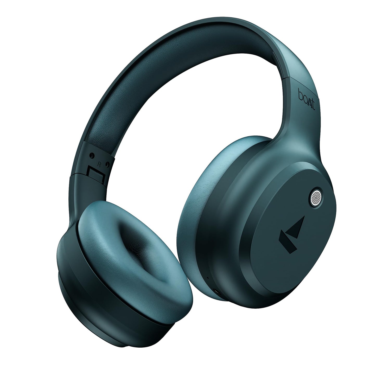boAt Rockerz 421 (2025 Launch), 40Hrs Battery, Low Latency(40ms), 40mm Drivers, ENx Technology, Integrated Controls, v5.4 Bluetooth Headphones, Wireless Headphone with Mic (Black Sabre)
