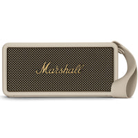 Marshall Middleton Portable Bluetooth Speaker with 20+ Hours of Portable Playtime, 360° Sound, Dust & Waterproof (IP67) - Cream - Nalanda Enterprises