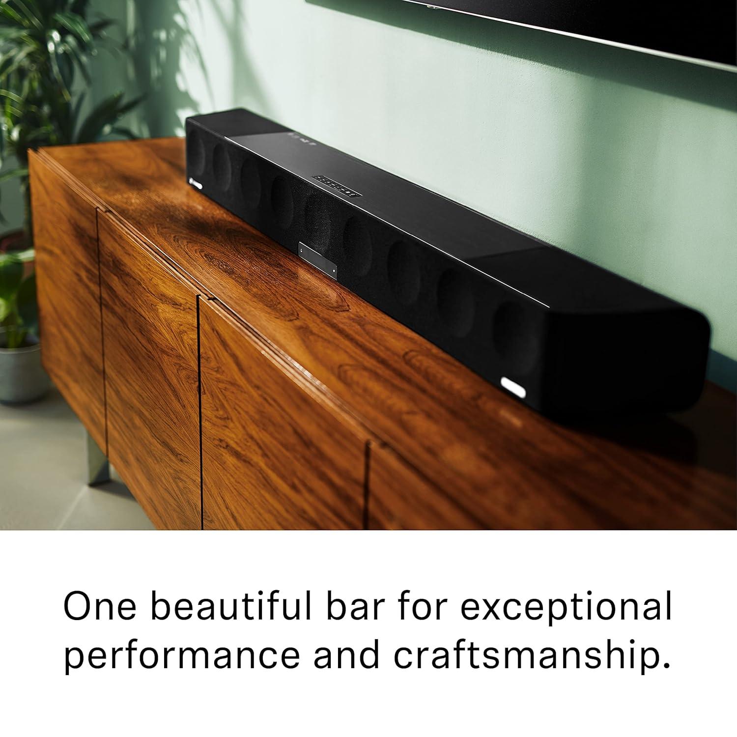 Sennheiser AMBEO Soundbar Max - 500 Watts Sound Bar for TV with Built in Subwoofer (13 Speakers) - 5.1.4 Channel with Dolby Atmos & Alexa Built-in, Designed in Germany, 2 Yr Warranty SB01-EU - Nalanda Enterprises