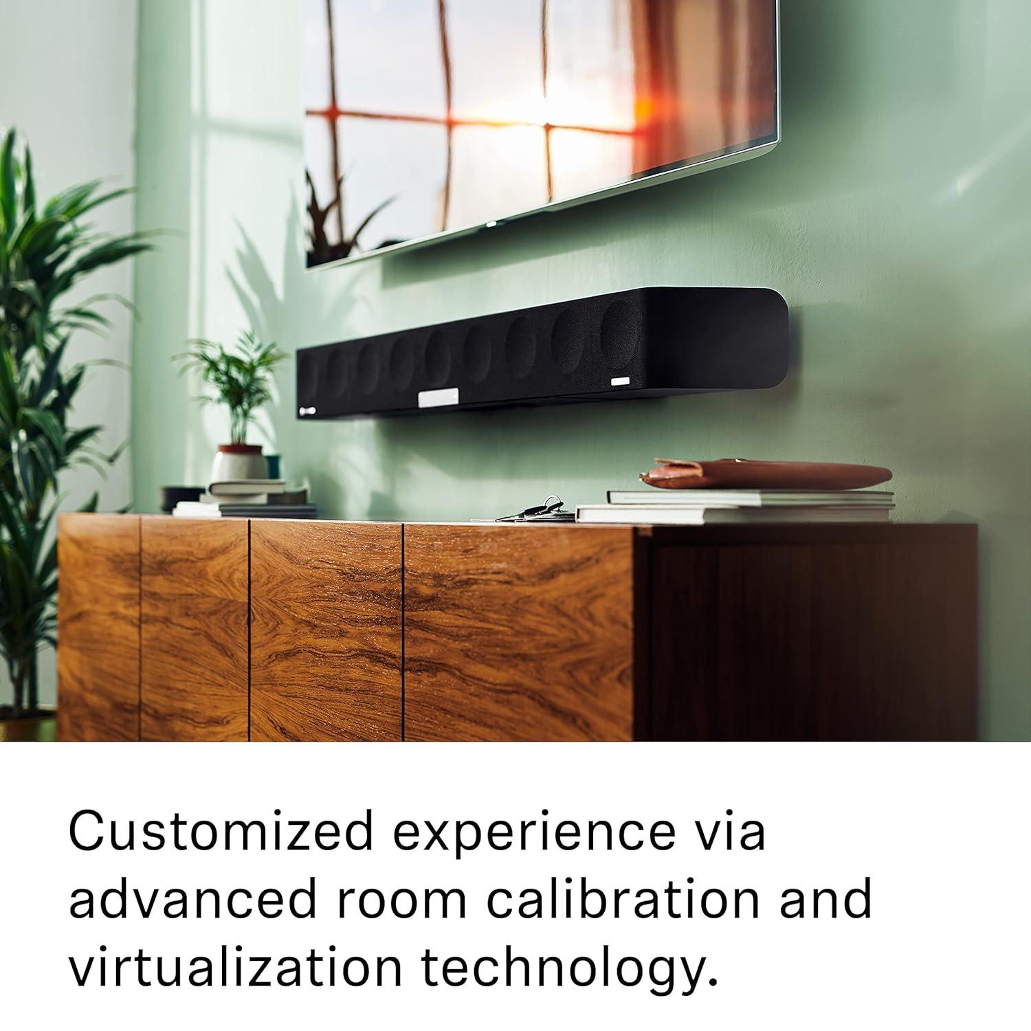 Sennheiser AMBEO Soundbar Max - 500 Watts Sound Bar for TV with Built in Subwoofer (13 Speakers) - 5.1.4 Channel with Dolby Atmos & Alexa Built-in, Designed in Germany, 2 Yr Warranty SB01-EU - Nalanda Enterprises