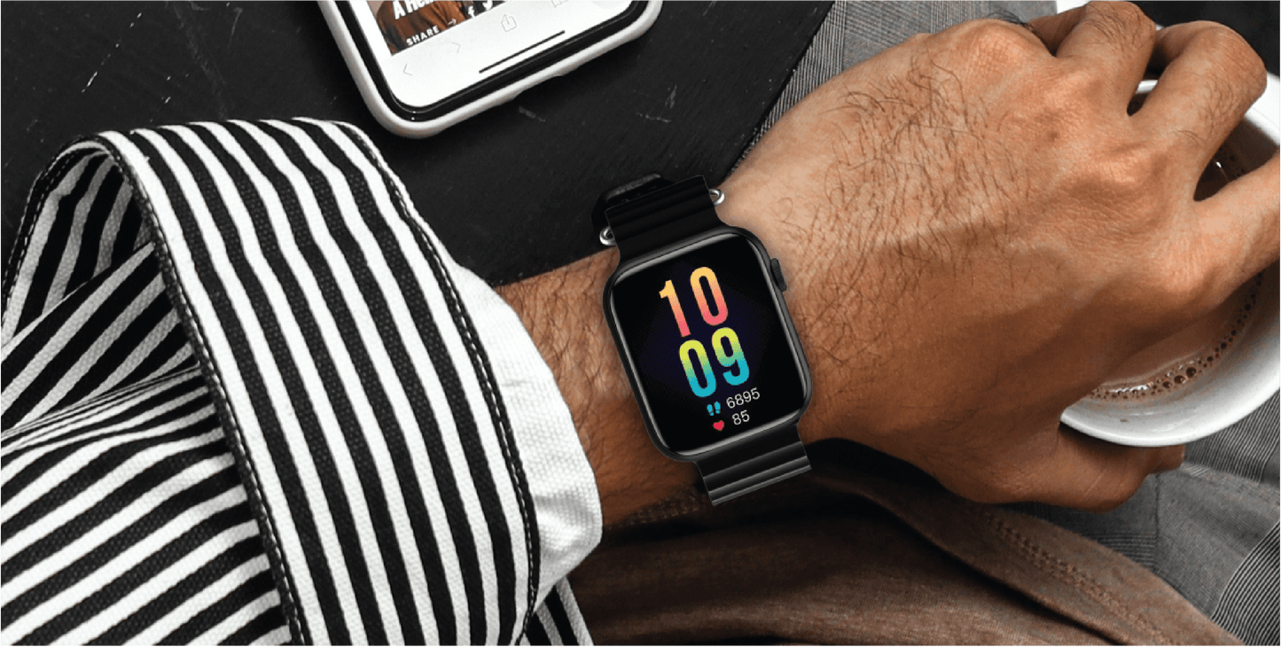 SWISS MILITARY Ankaa Smart Watch with 7 Days Battery Life, Full Touch HD Display, 24 * 7 Heart Rate Monitor, Sleep Monitoring - Nalanda Enterprises