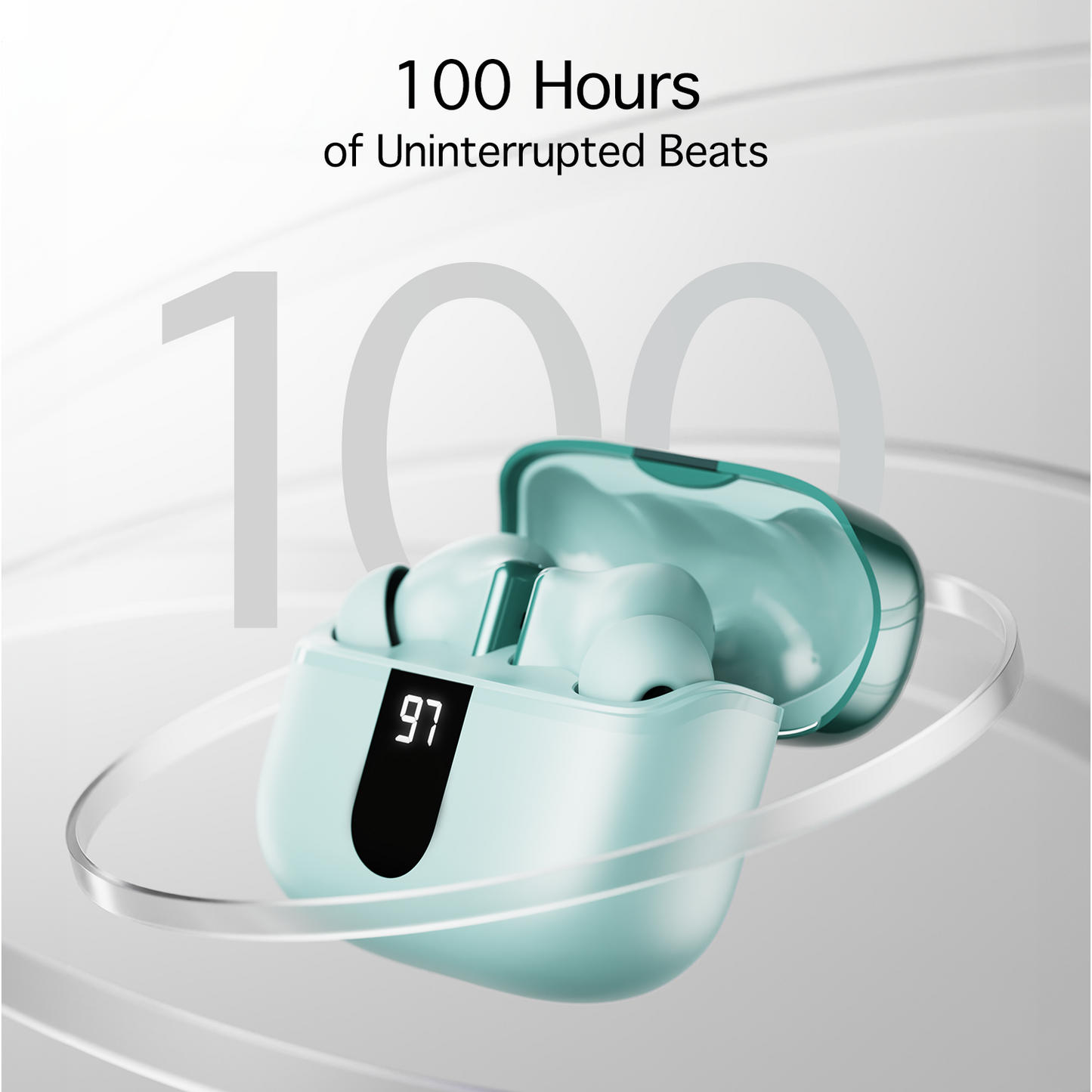 boAt Airdopes 181 Pro | Wireless Earbuds with 100 Hours Playback, Quad Mics with ENx™, BEAST™ Mode, ASAP™ Charge - Nalanda Enterprises