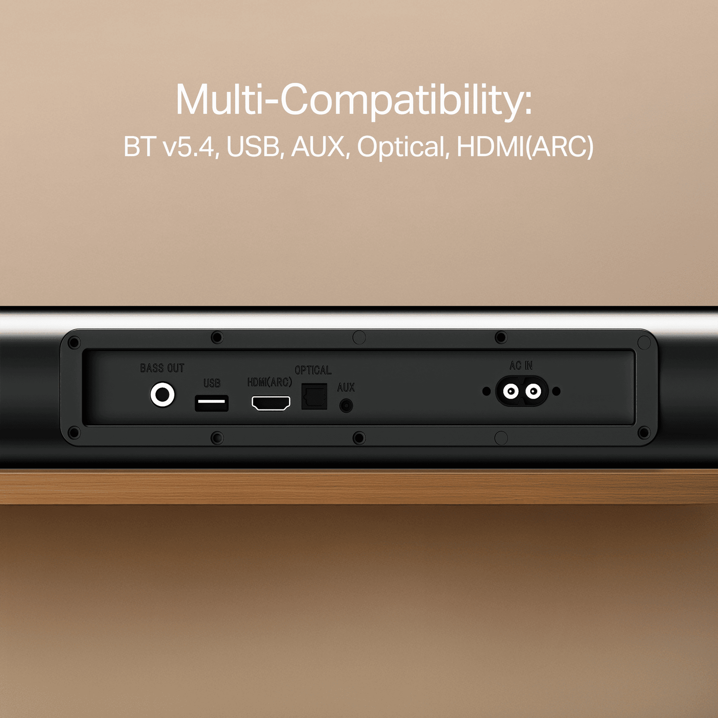 boAt Aavante Aura Plus | 160W 2.1 Channel Soundbar with Bluetooth v5.4, EQ Modes & Master Remote