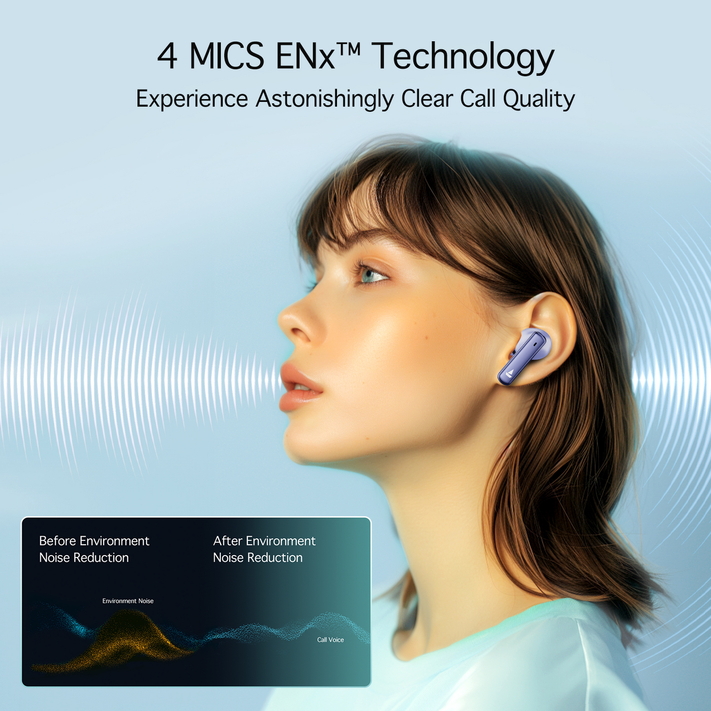 boAt Airdopes 181 Pro | Wireless Earbuds with 100 Hours Playback, Quad Mics with ENx™, BEAST™ Mode, ASAP™ Charge - Nalanda Enterprises