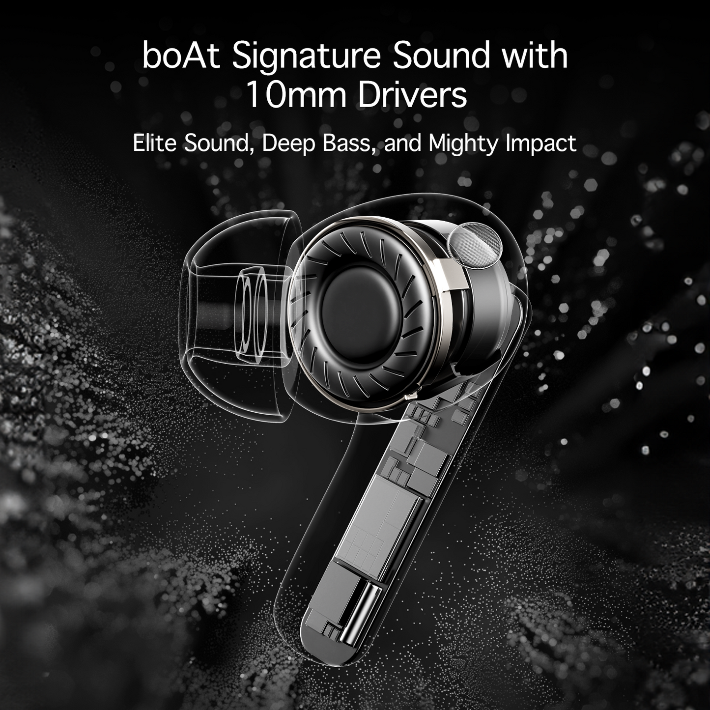 boAt Airdopes 181 Pro | Wireless Earbuds with 100 Hours Playback, Quad Mics with ENx™, BEAST™ Mode, ASAP™ Charge - Nalanda Enterprises