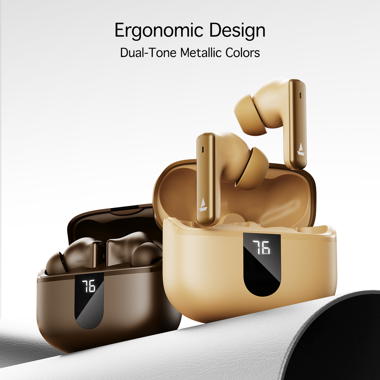 boAt Airdopes 181 Pro | Wireless Earbuds with 100 Hours Playback, Quad Mics with ENx™, BEAST™ Mode, ASAP™ Charge - Nalanda Enterprises
