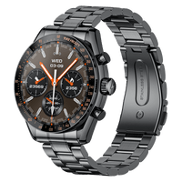 Fire-Boltt Diamond Luxury Stainless Steel Smart Watch with 1.43” AMOLED Screen, 466 * 466 px Resolution, 750 NITS Brightness, Bluetooth Calling, 300 Sports Mode, IP67 Rating - Nalanda Enterprises