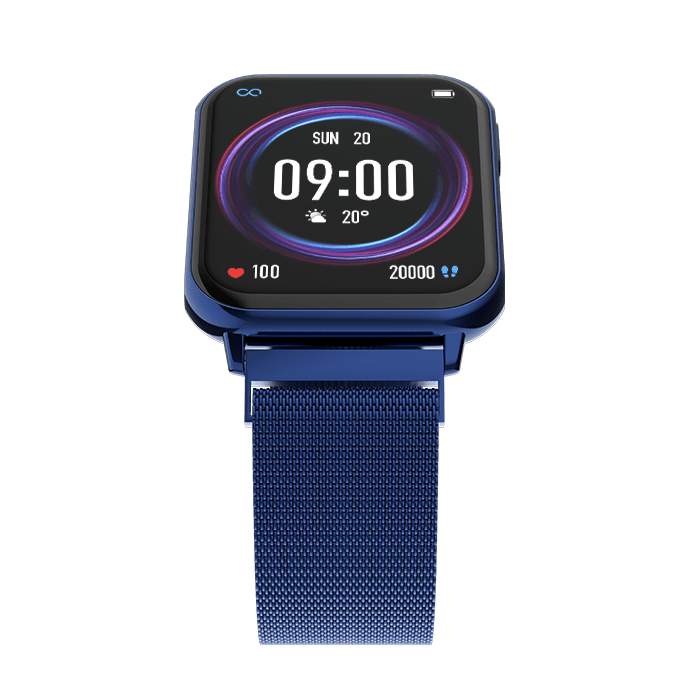 Fire-Boltt King Stainless Steel 45.2mm (1.78) Amoled Display 100+ sports Bluetooth Calling Smartwatch - Nalanda Enterprises